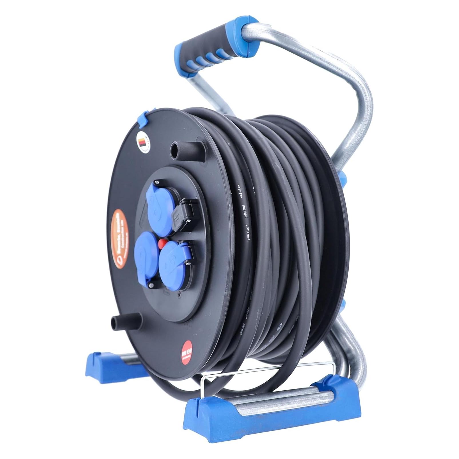 As - Schwabe Kunststoffkabeltrommel mit USB (40 m, 1.50 mm²) (22629)