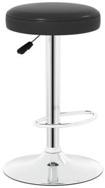 Costway Height-adjustable Bar Stool with 360° Swivel for Kitchen & Dining-Black
