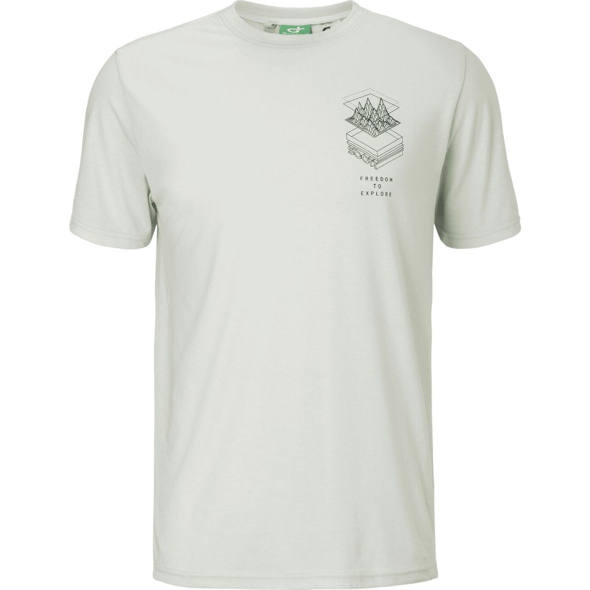 Scott Tee M's Defined DRI SS spray grey (8243) XXL 4246828243014