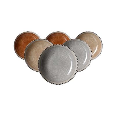Ritzenhoff & Breker Natura Suppenteller ø 21 cm 6er Set - Mix