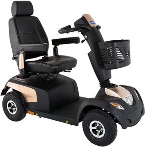 Elektro-Scooter COMET PRO 4-rad, 15 km/h>>>>Farbe: silber