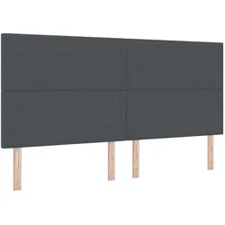 vidaXL, Boxspringbett, Corbelano (Hohes kopfteil) (200 x 200 cm)