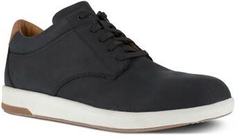 Florsheim Work Florsheim Crossover Steel Toe Three Quarter - Mens 8 Black Oxford Shoes E3