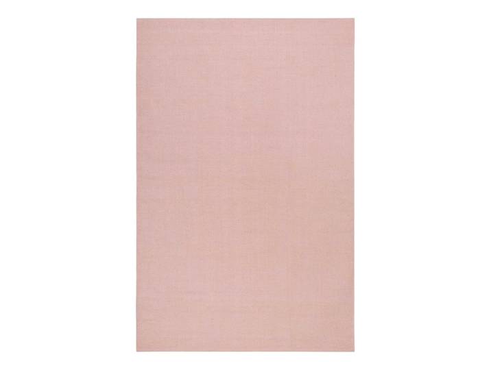 Tapis tissé main pure laine vierge rose 200x290