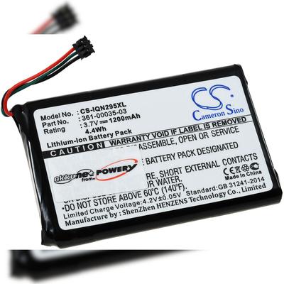 Powery Akku für Navigation GPS Garmin nüvi 2597