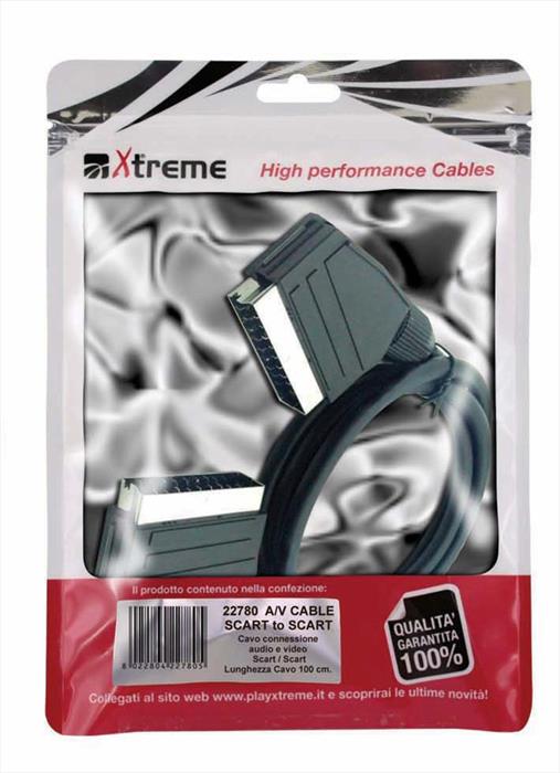 Xtreme 22780 Cavo Scart Aa-nero