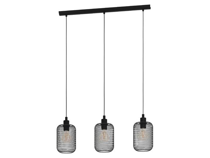 Eglo 43333 WRINGTON E27 triple suspension 740x150mm noir