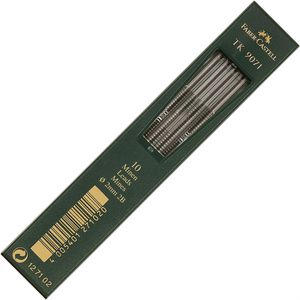 Faber-Castell Fallminen TK 9071, 127102, Härte 2B, 2mm, 10 Bleiminen