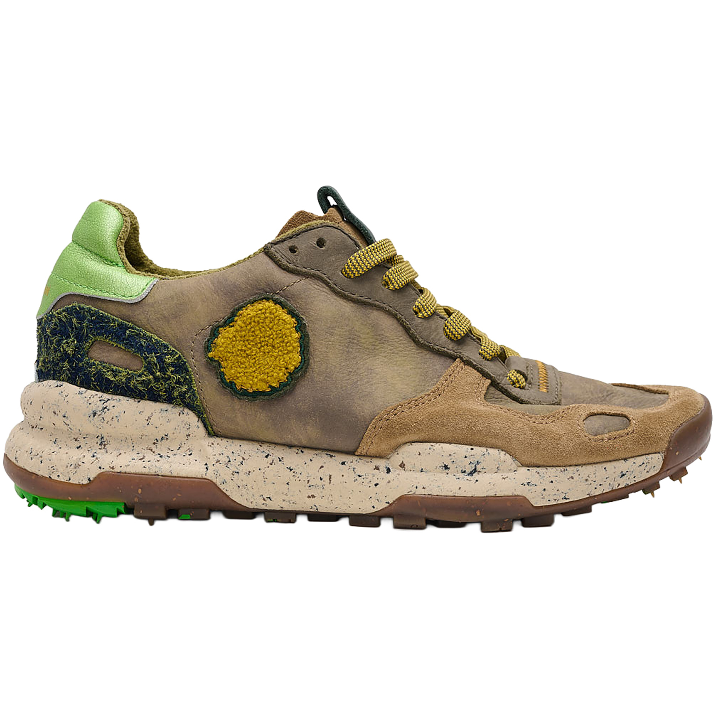 Satorisan Chacrona Premium Herren Freizeitschuhe gruen Größe 41 Lifestyle Atmungsaktiv
