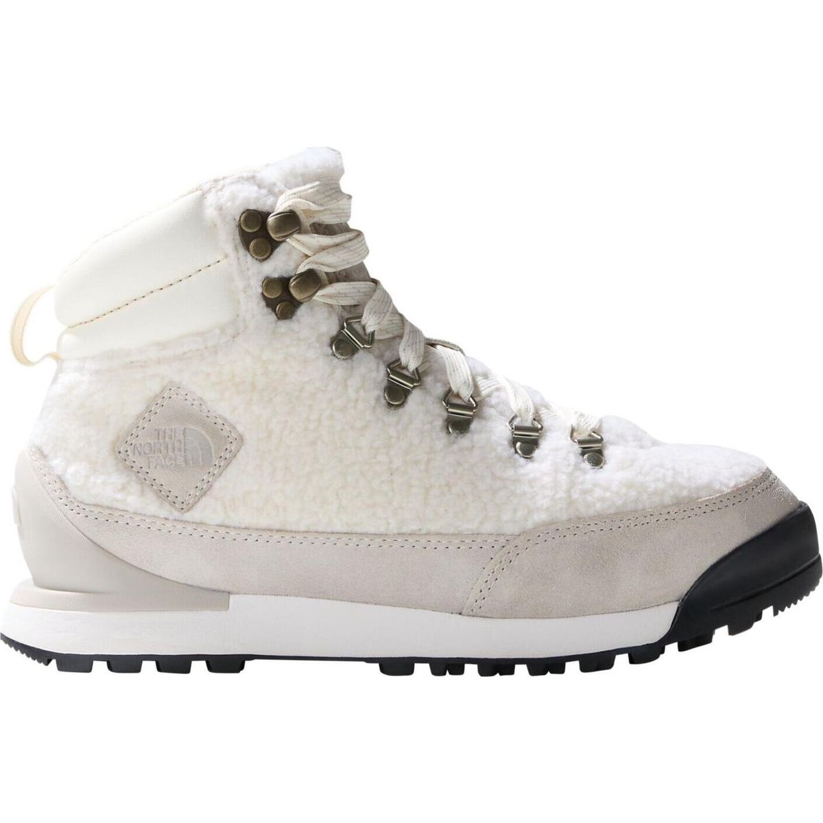 The North Face Womens Back-to-berkeley IV High Pile gardenia white/silvergrey (32F) 5.5 NF0A817832F-5.5