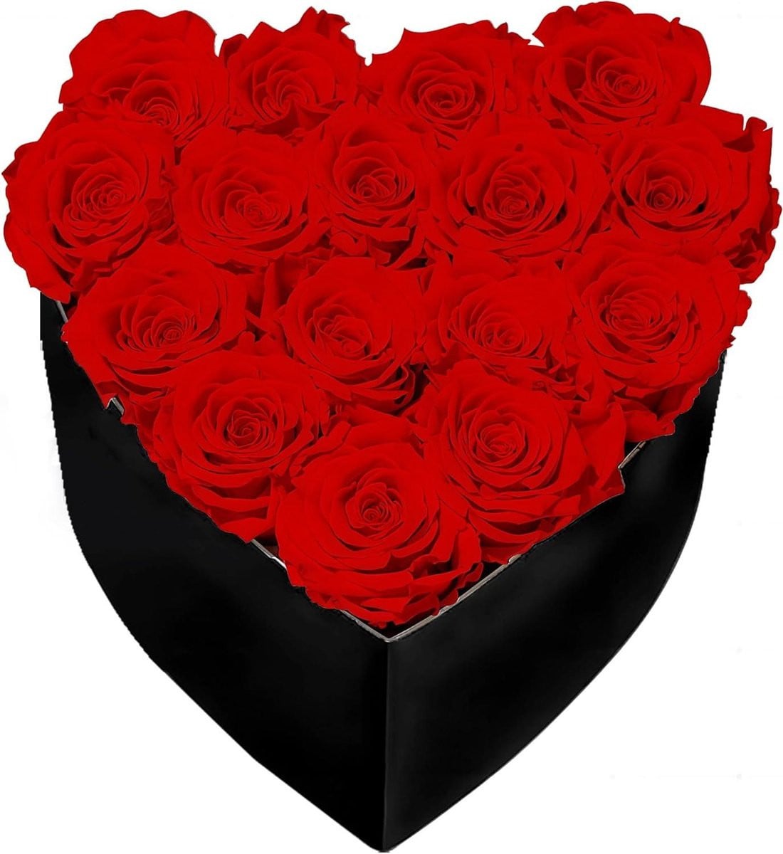 18 stuks Geconserveerde Rozen - Eeuwige Bloemen - Rood