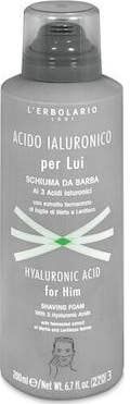 L'ERBOLARIO Ácido Hialurónico Hombre Espuma Afeitar 200 ml