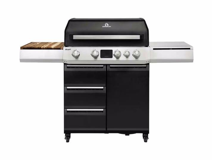 Burnhard GRANT Upgrade Modularer Gasgrill 4-Brenner – schwarz