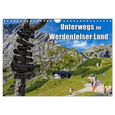 Unterwegs im Werdenfelser Land (Wandkalender 2027 DIN A4 quer), CALVENDO Monatskalender