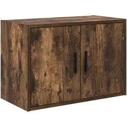 vidaXL Garagen-Wandschrank Räuchereiche Holzwerkstoff