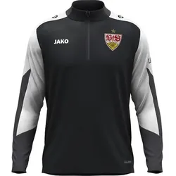 JAKO Kinder VfB Ziptop Dynamic, Größe 164 in Schwarz Schwarz