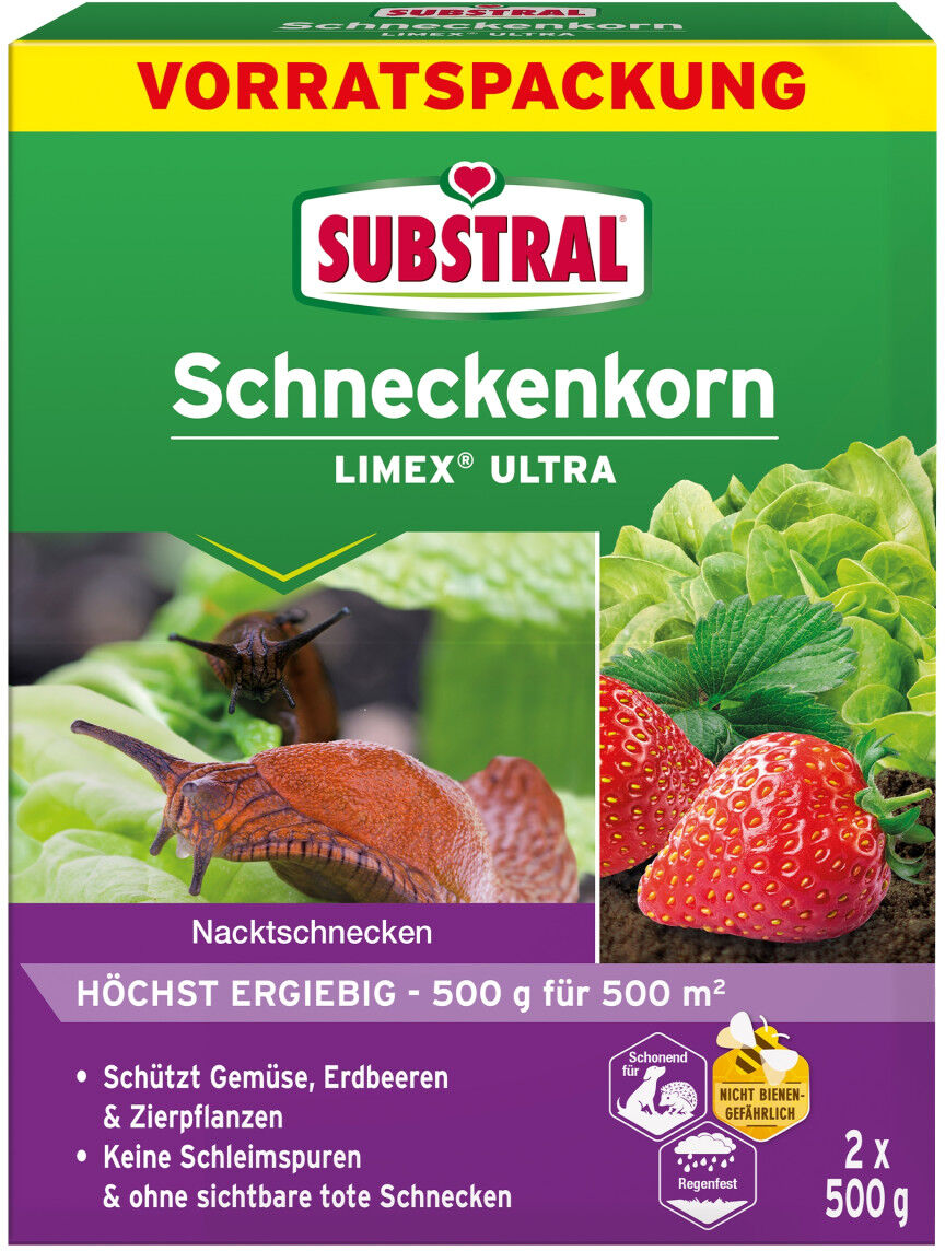 Substral Schneckenkorn Limex Ultra 2 x 500 g