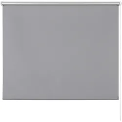 Verdunkelungsrollo Thermo Grau ca. 45x150cm