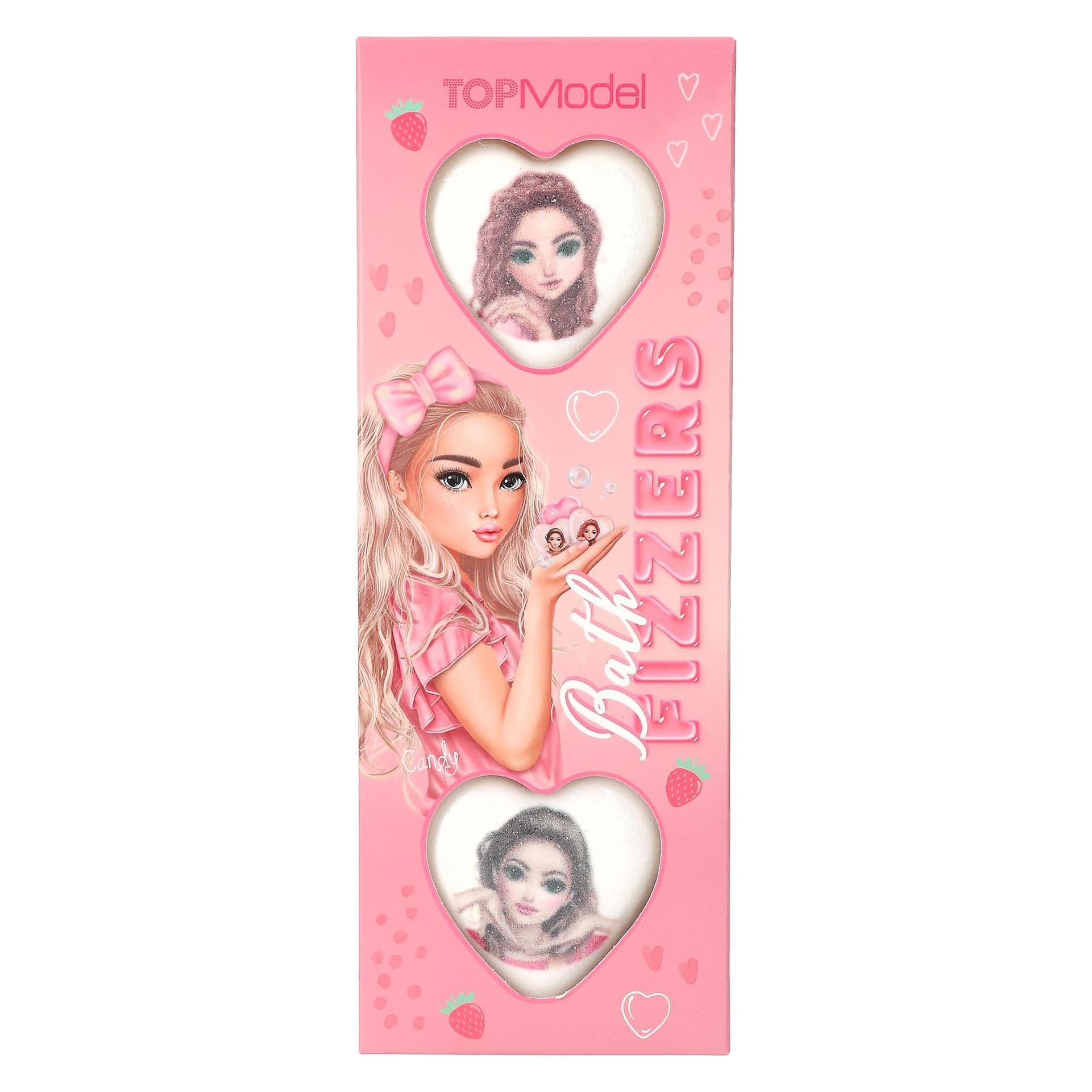 Top Model Topmodel - TOPModel Printed Bathfizzers BEAUTY and ME - White, Pink - 30g each (30 g) (0413504)
