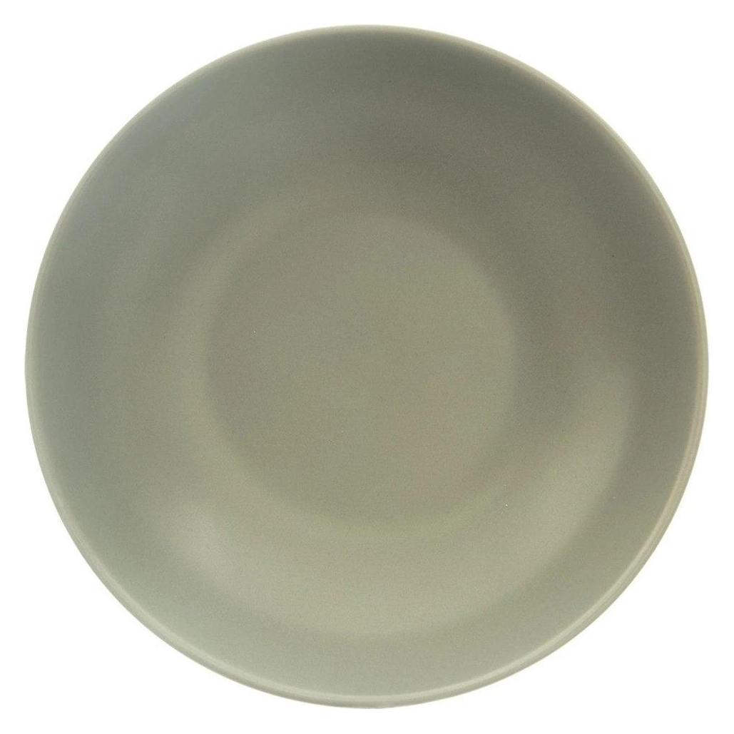 Lumarko Talerz obiadowy głęboki ceramiczny zielony 20,5 cm (20.50 cm) (62801435)