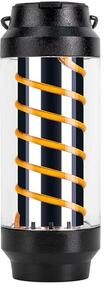 United Waterproof Outdoor Spiral Camping Lamp Multifunctional Tent Light dark Black