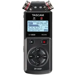 Tascam Audio-Recorder DR-05XP mit SD-Karte (CD-Recorder, Handheld), Audiorecorder, Schwarz