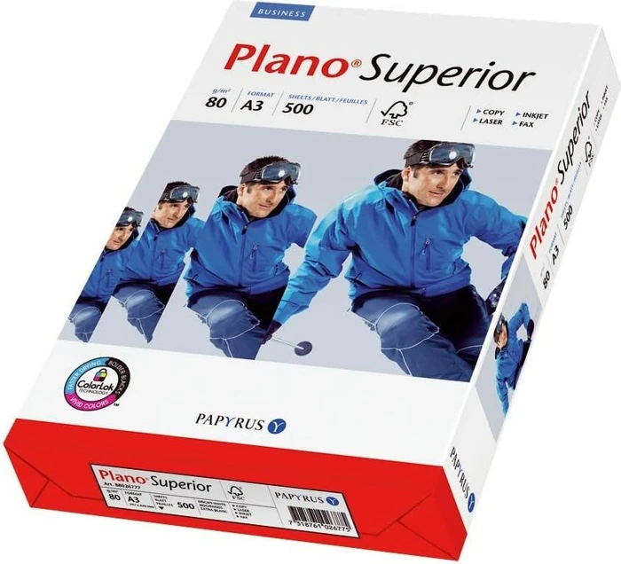 Plano Kopierpapier Superior DIN A3 80 g/qm 500 Blatt