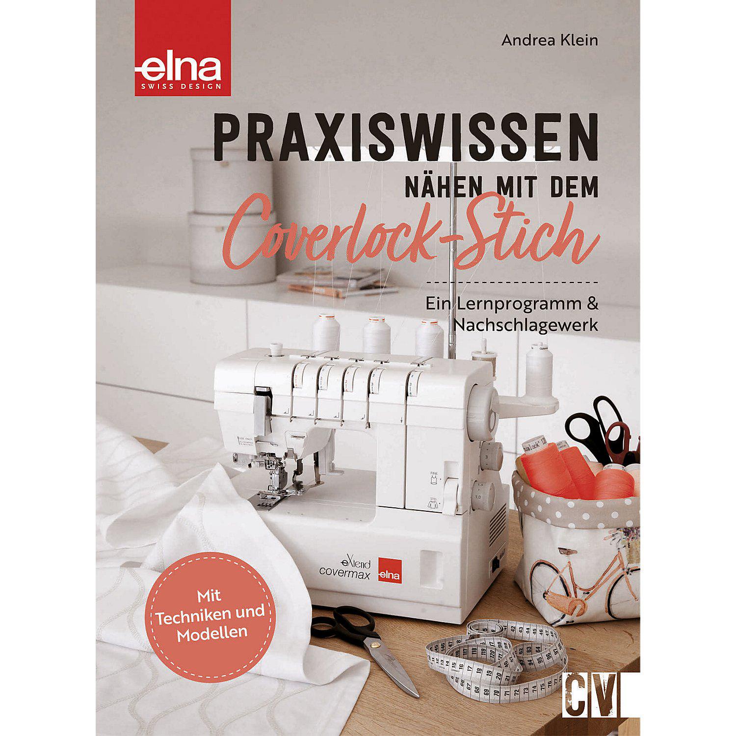 Buch "Praxiswissen – Nähen mit dem Coverlock-Stich"