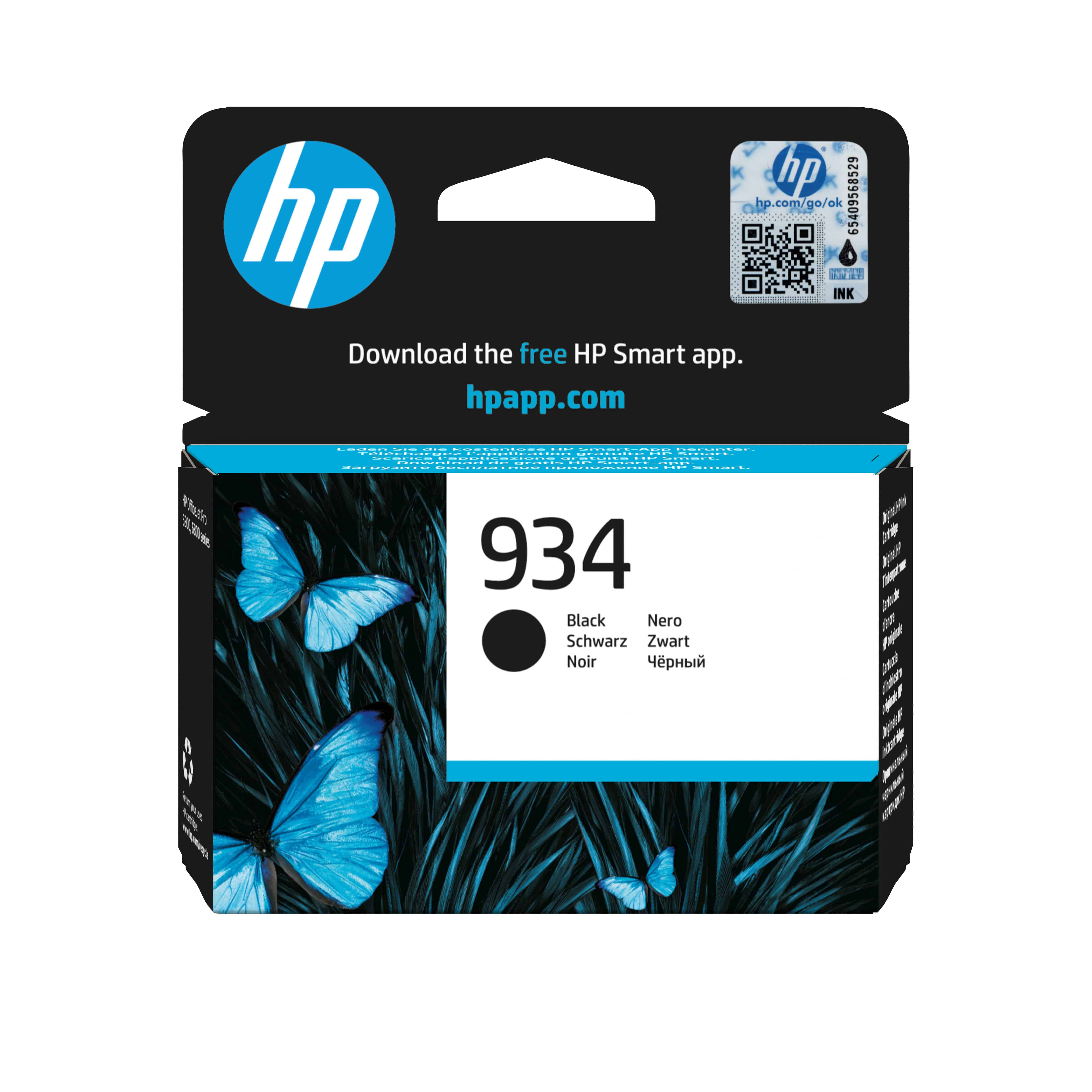 HP Druckerpatronen Schwarz 400 Seiten Nr.934 C2P19AE