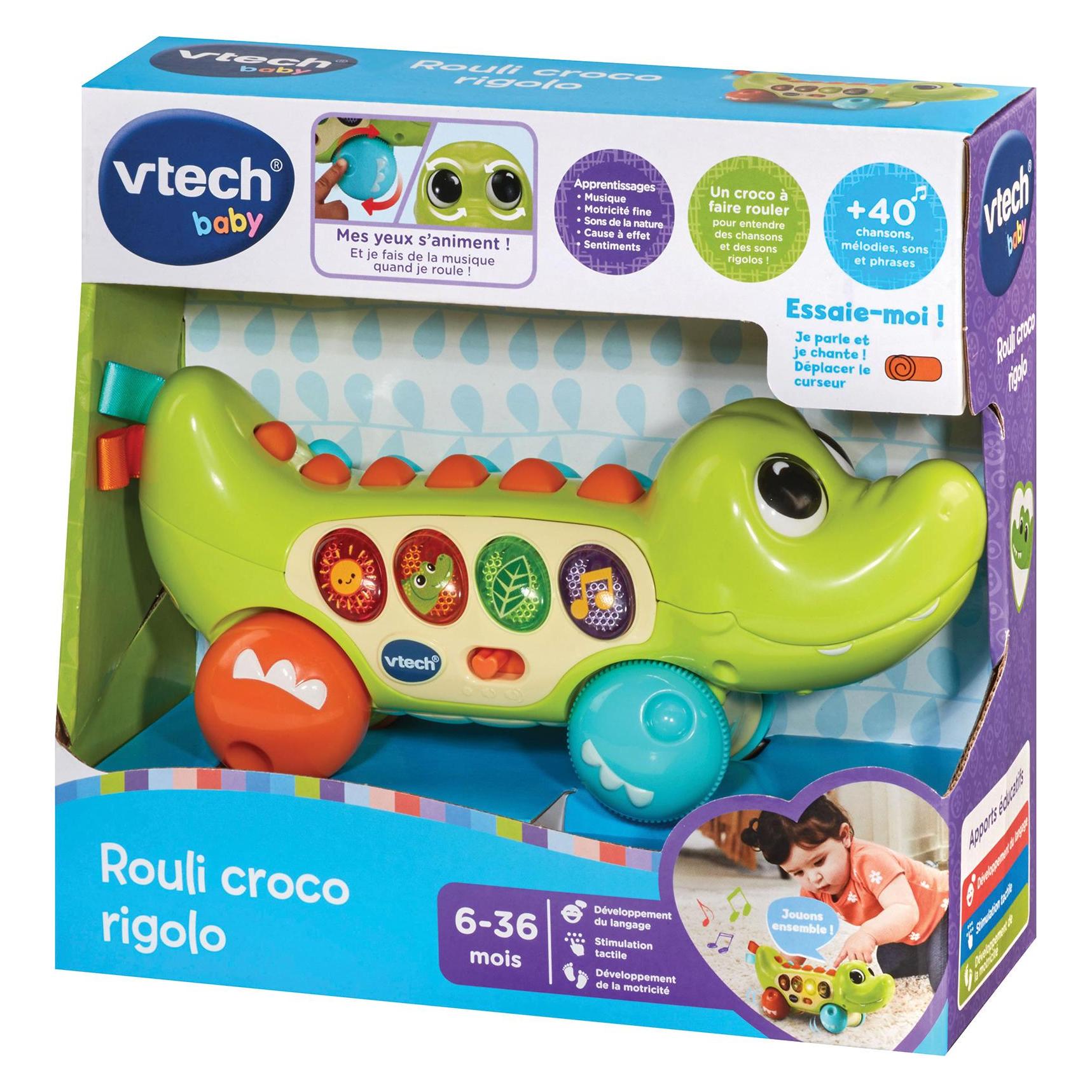 VTech Rouli Croco Rigolo (Französisch, 0.50 - 3 Jahre) (80-567305)