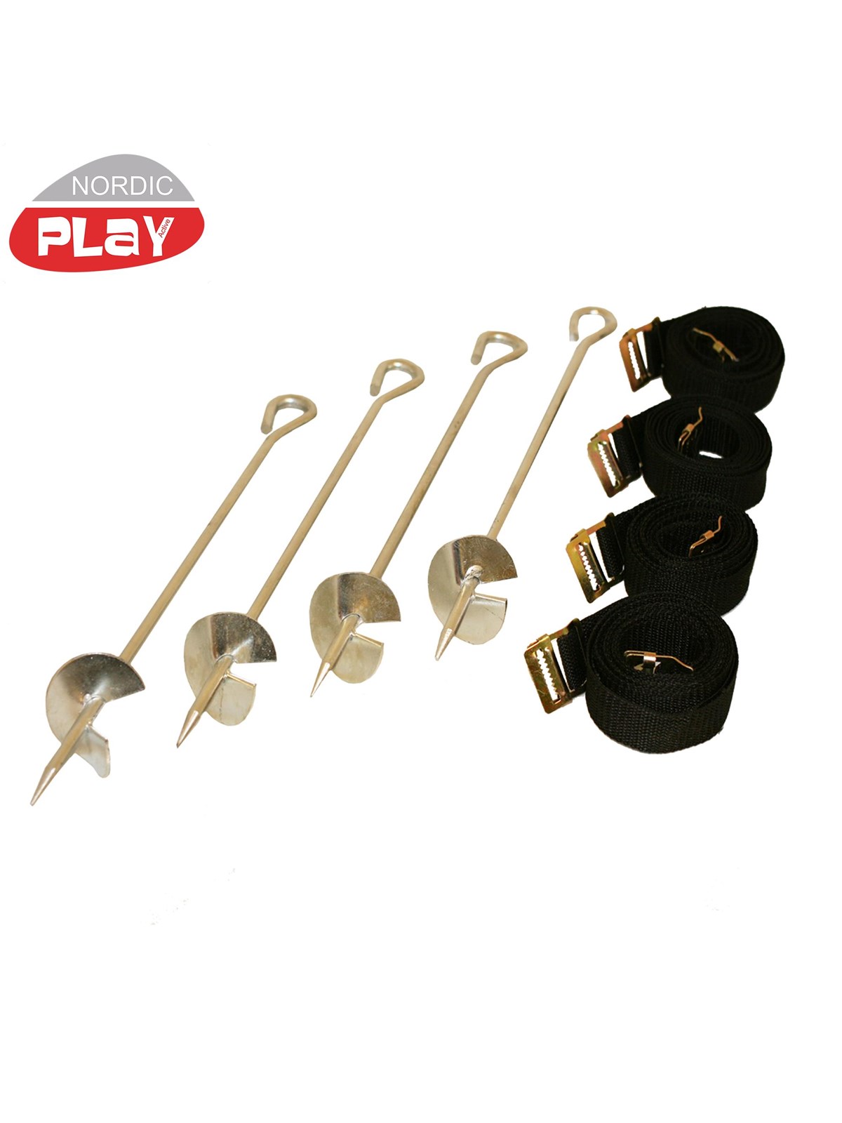 Nordic Play Storm anchors for trampolines