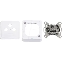 LOGILINK CA1003 - Antennensteckdose für Sat/TV/Radio