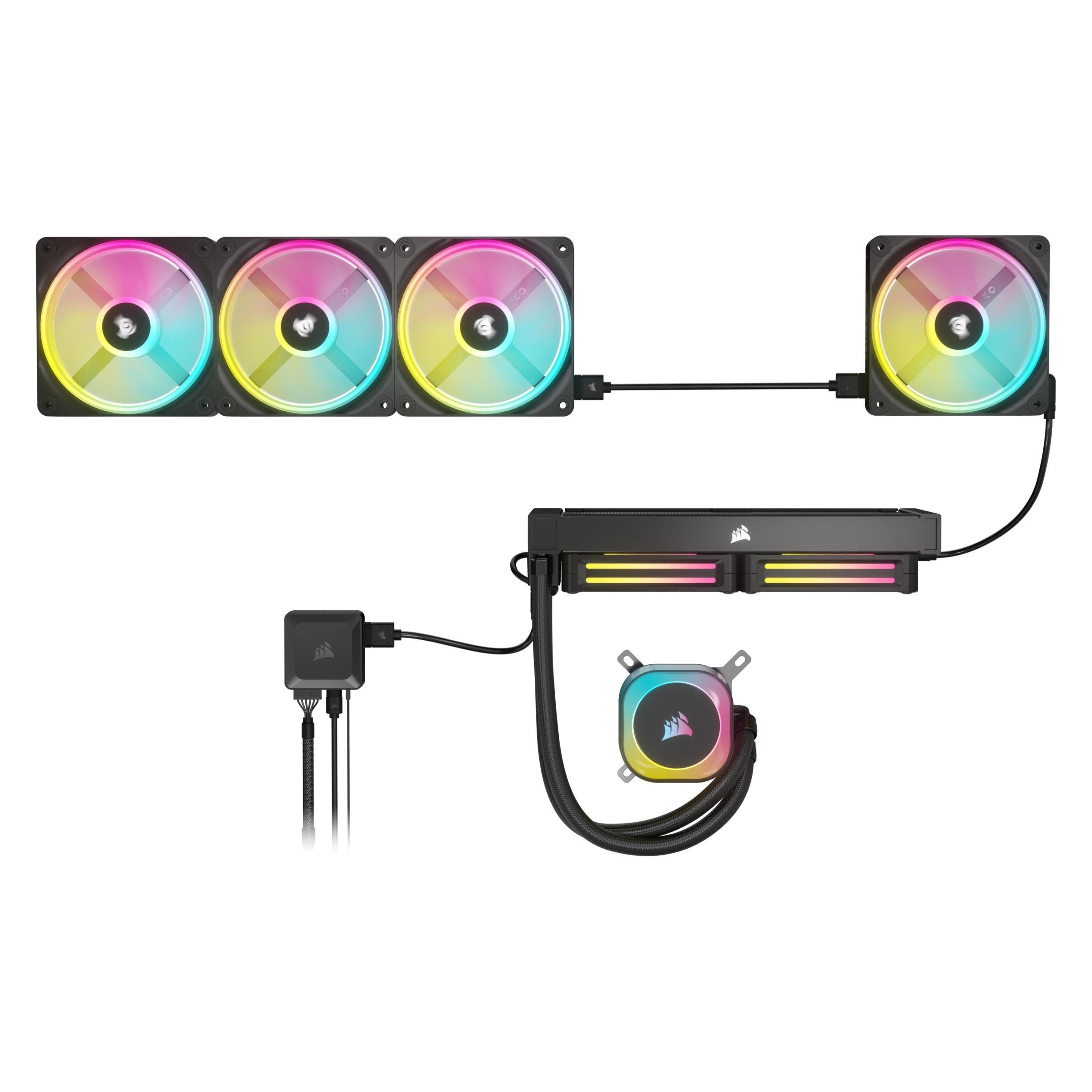 Corsair Icue Link QX120 RGB (120 mm, 1x) (CO-9051001-WW)