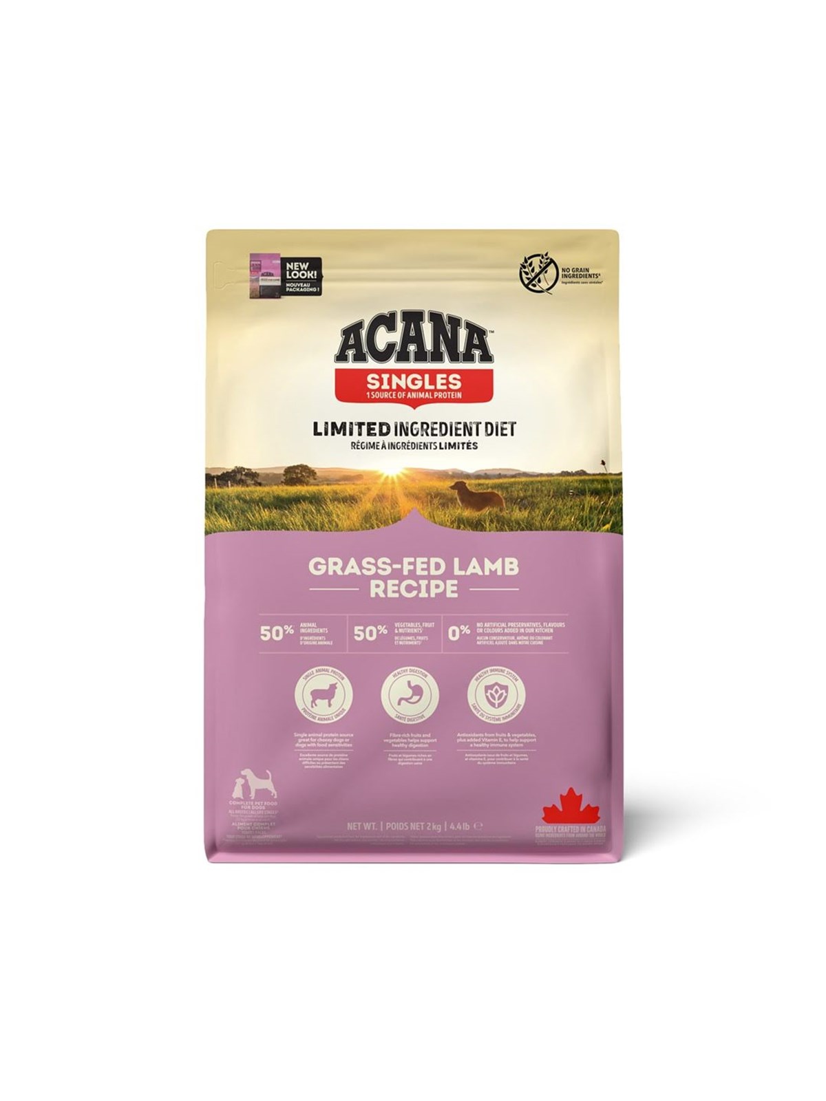 Acana Grass-fed Lamb Dry Dog Food 2 kg