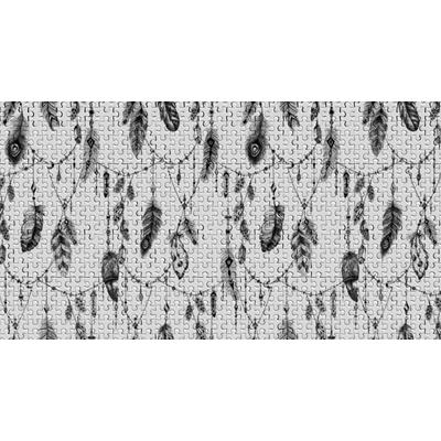 Architects Paper "Atelier 47 Feather Puzzle 3" mehrfarbig glatt Vlies, Wand, Schräge, Decke