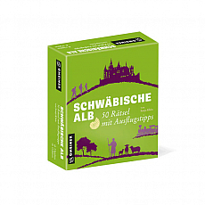 Gmeiner Verlag Schwäbische Alb - 50 Rätsel mit Ausflugtipps - deutsch 302813