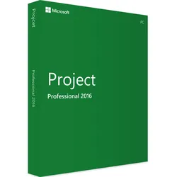 Microsoft Project 2016 Professional | Windows | 1 PC | ESD