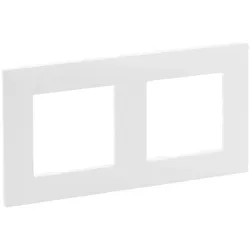 Legrand 864172 Rahmen 2-fach Niloe Step ultraweiß