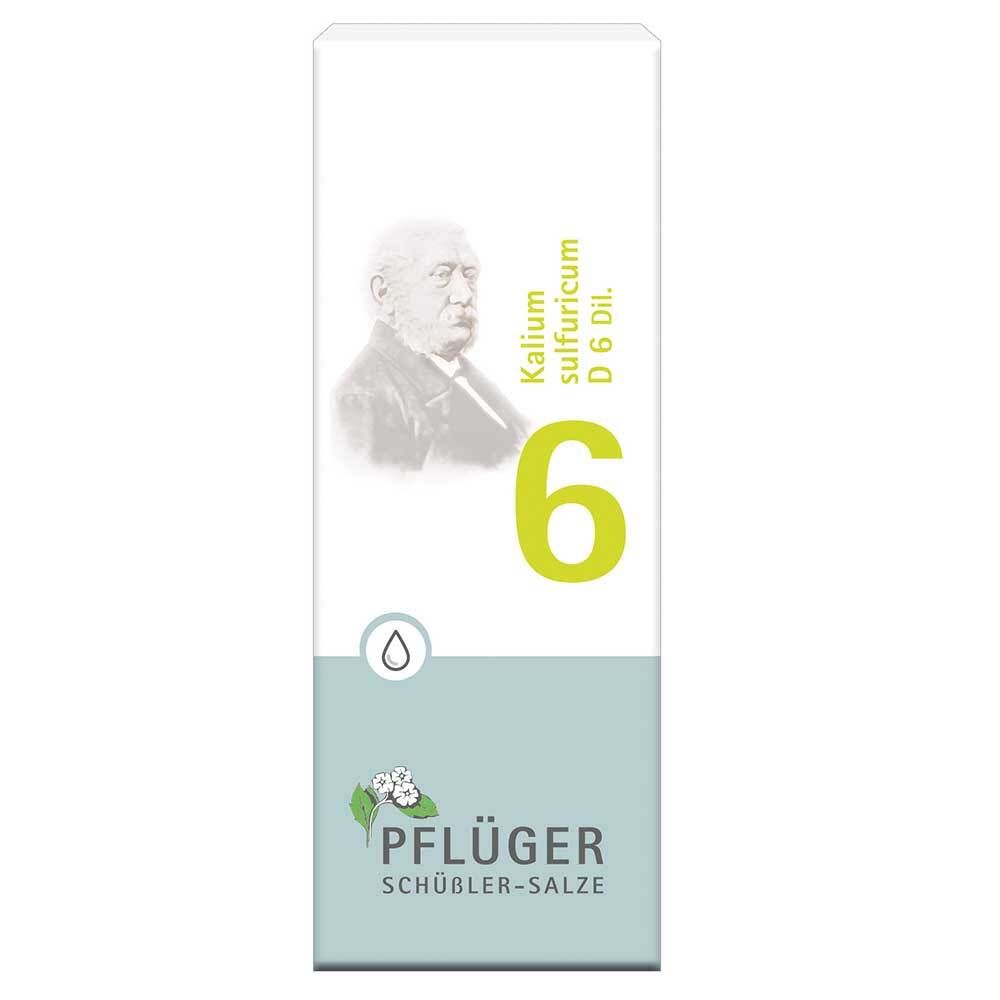 Biochemie Pflüger 6 Kalium sulfuricum D Tropfen 100 ml