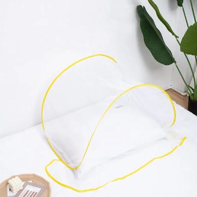 Inspire Select Portable Pop Up Mosquito Net Cover Foldable Anti Mosquito Bed Net For Head & Face Protection yellow s