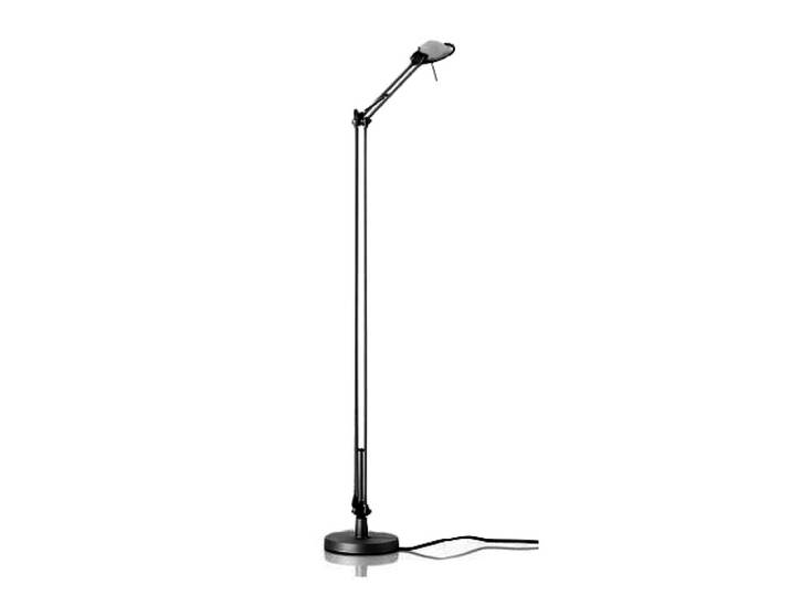 LUCEPLAN lampadaire BERENICE D12NPI (Noir recteur aluminium - Aluminium)
