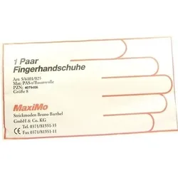 HANDSCHUHE PAS/Baumwolle Gr. 8 Damen 2 St