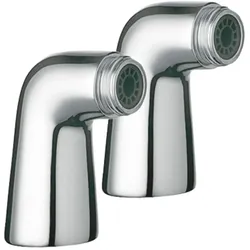 Tres Wasseranschlusswinkel zur Installation der Wannenrandarmatur. , 134870 134870