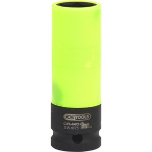 KS-Tools Steckschlüssel 515.1075, für Alu-Felgen, 19mm Schlüsselweite - 85mm Länge, 1/2 Zoll