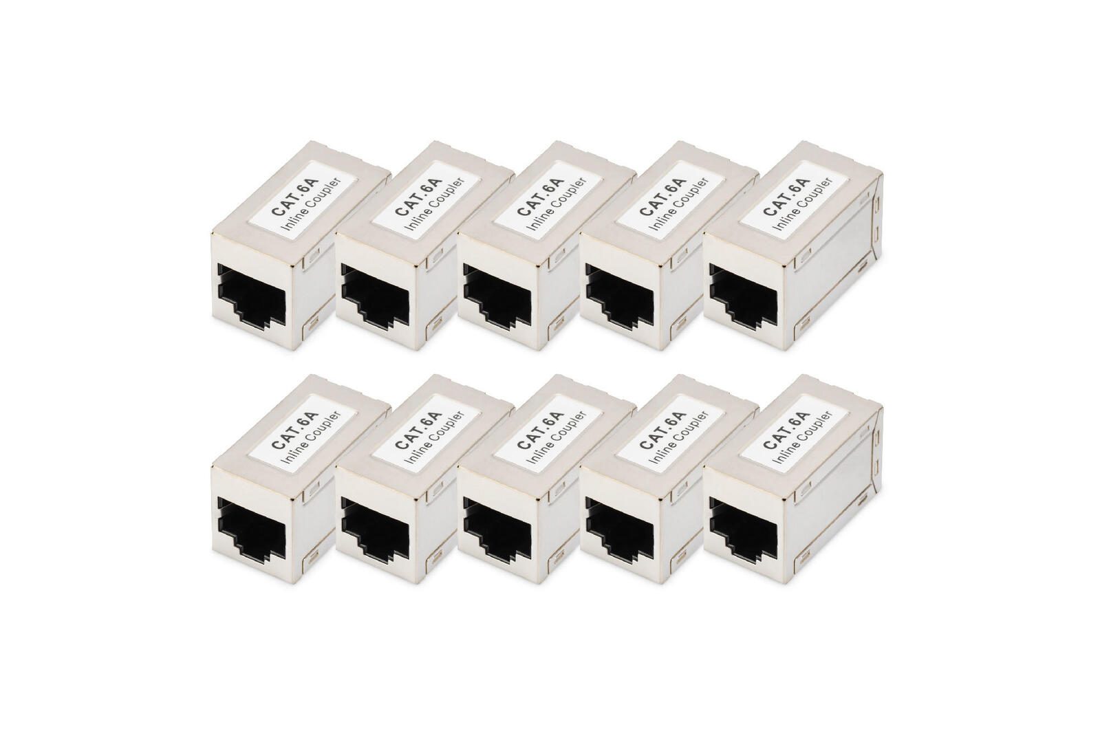 Digitus CAT 6A Modulare Kupplung, geschirmt - 10 Stk. DN-93905-10