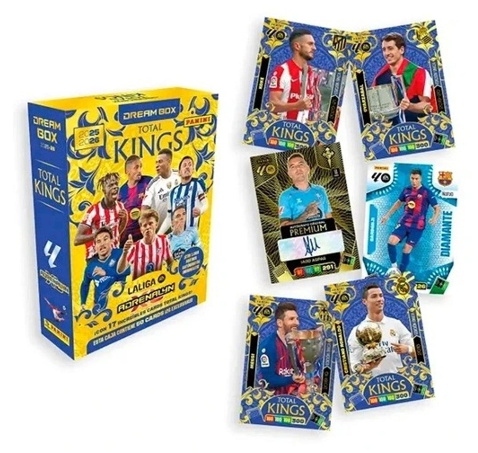 Panini Adrenalyn XL LaLiga EA Sports 2025-26 Dream Box verzamelkaarten, geel