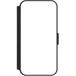 Nivocase Klapphülle für Apple iPhone 16e Handyhülle aus Kunst Leder NIVOflip schwarz Farbe einfarbig weiss (Apple iPhone 16e), Smartphone Hülle, Weiss, Schwarz