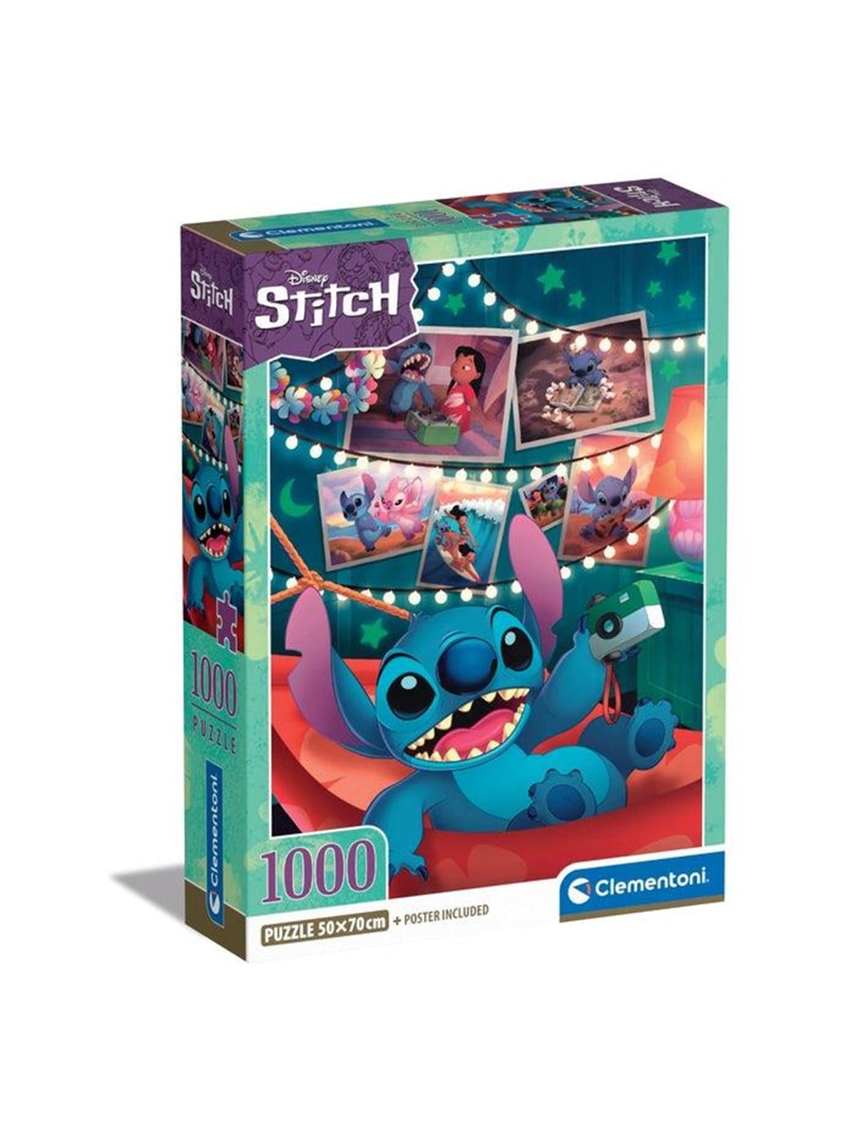 Clementoni Jigsaw Puzzle Disney Stitch 1000pcs. 2D Puzzles