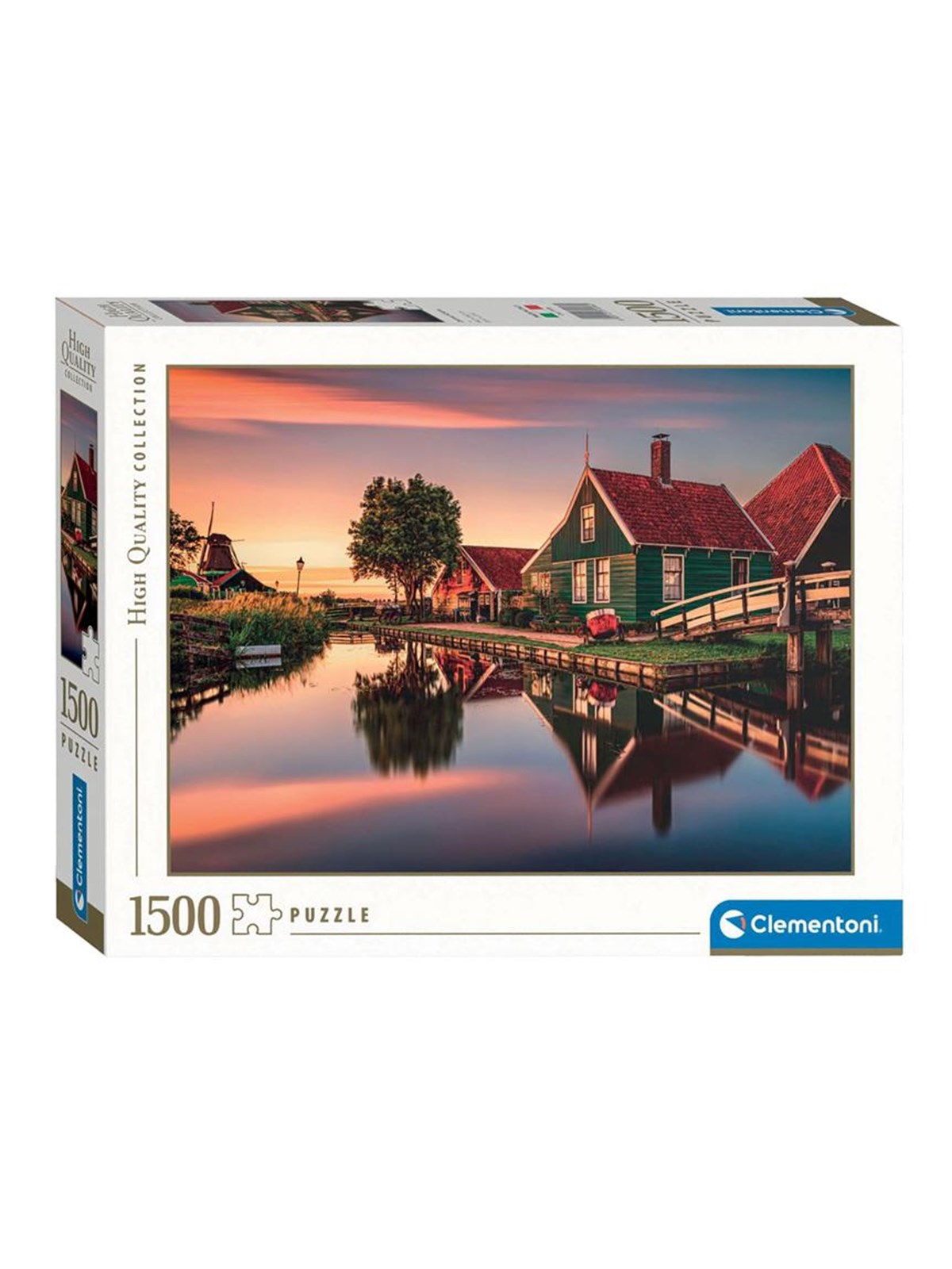 Clementoni Puzzle HQC Zaanse Shans, 1500-teilig 2D Puzzles