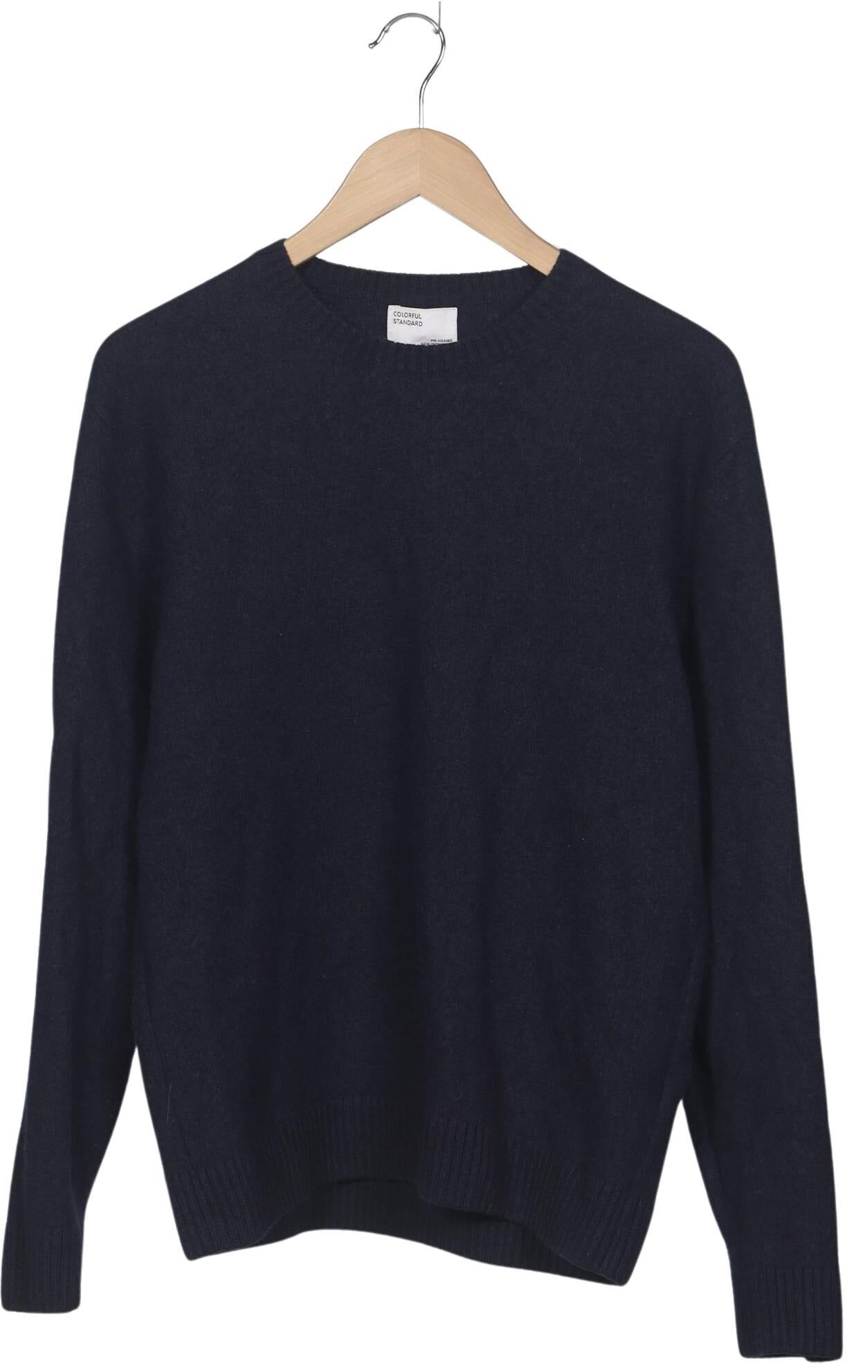 Colorful Standard Damen Pullover, Marineblau, Gr. XL, Merino - Second Hand